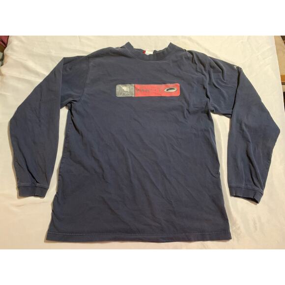 VINTAGE Oakley Red Tag Xl Long sleeve T Shirt Y2K - Picture 1 of 5